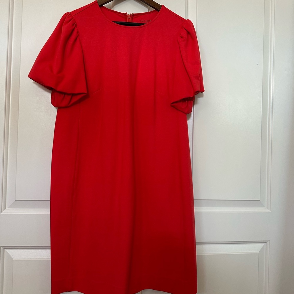 Kate Spade Vibrant Orange/Red Dress